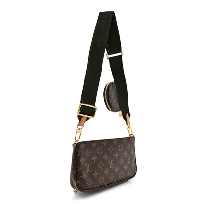 Louis Vuitton Monogram Multi Pochette Accessories Kaki 3 of 10
