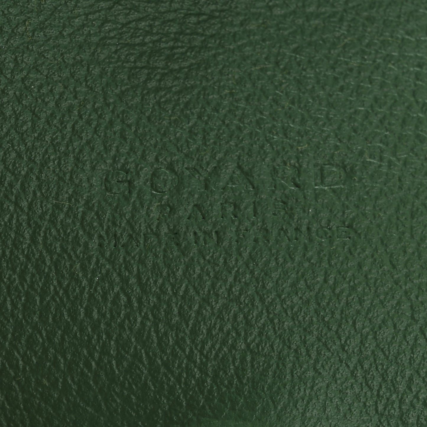 Calfskin Bag Clip Green