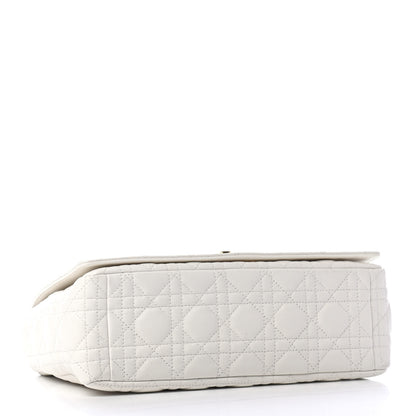 Christian Dior Lambskin Cannage Large Caro Bag Ivory 3 of 4