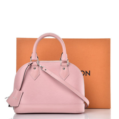 Louis Vuitton Epi Alma BB Rose Ballerine 12 of 12