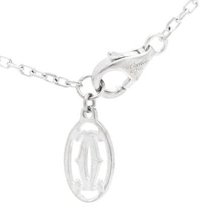 Cartier 18K White Gold Diamond SM D'Amour Bracelet 3 of 3