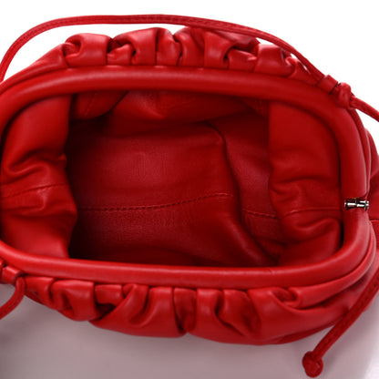 Bottega Veneta Butter Calfskin The Mini Pouch Red 5 of 11