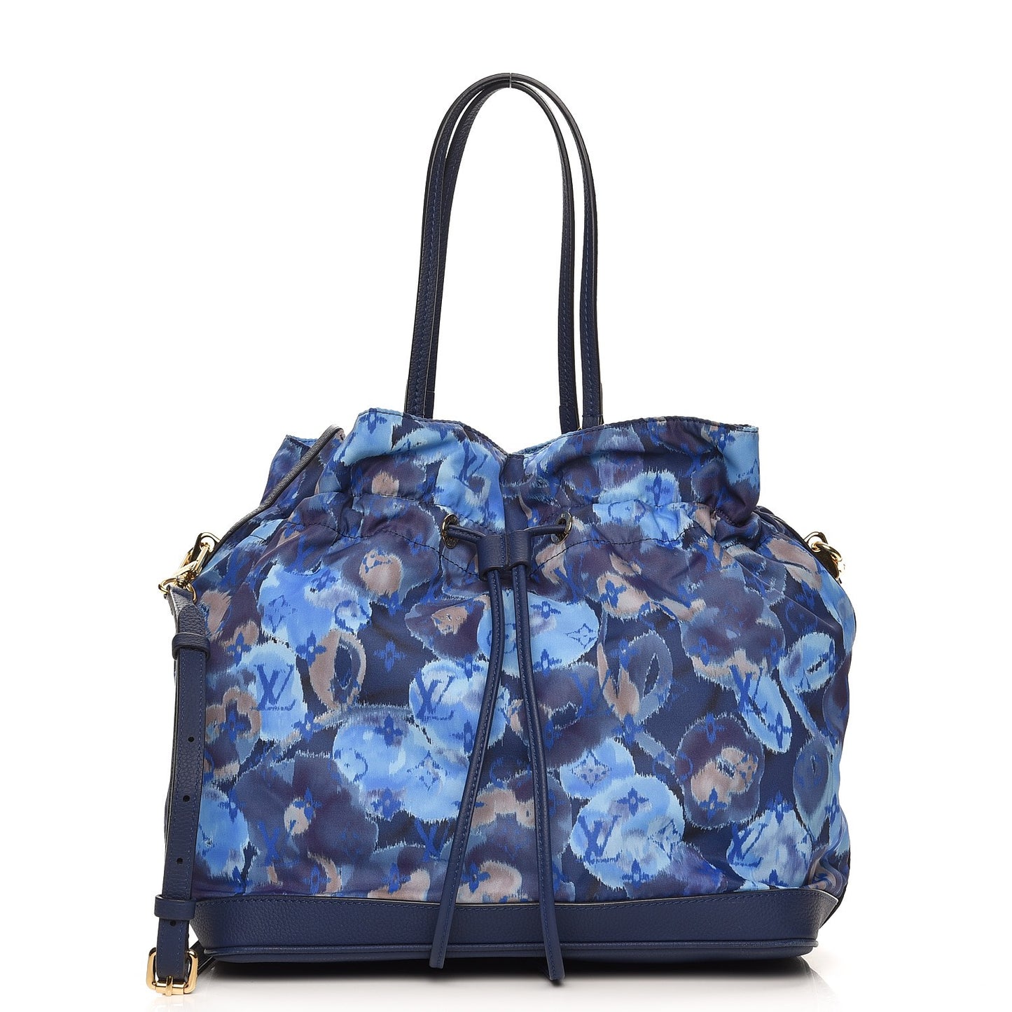 Nylon Monogram Ikat Noefull MM Grand Blue