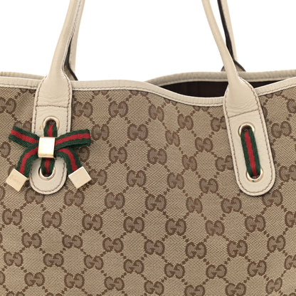 Gucci Monogram Medium Princy Tote Off White 8 of 19