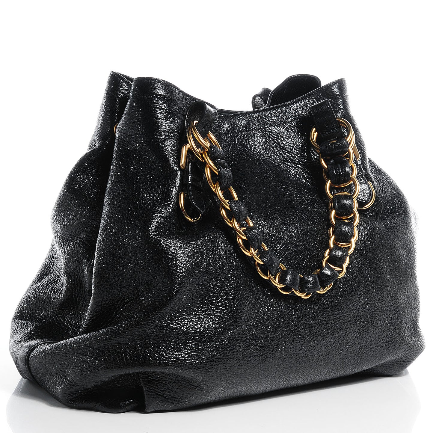 Cervo Lux Chain Bag Nero Black