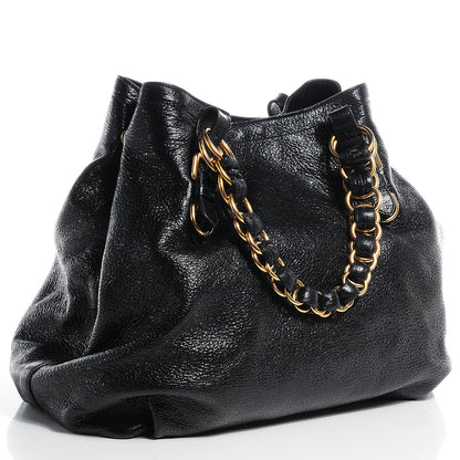 Prada Cervo Lux Chain Bag Nero Black 3 of 9