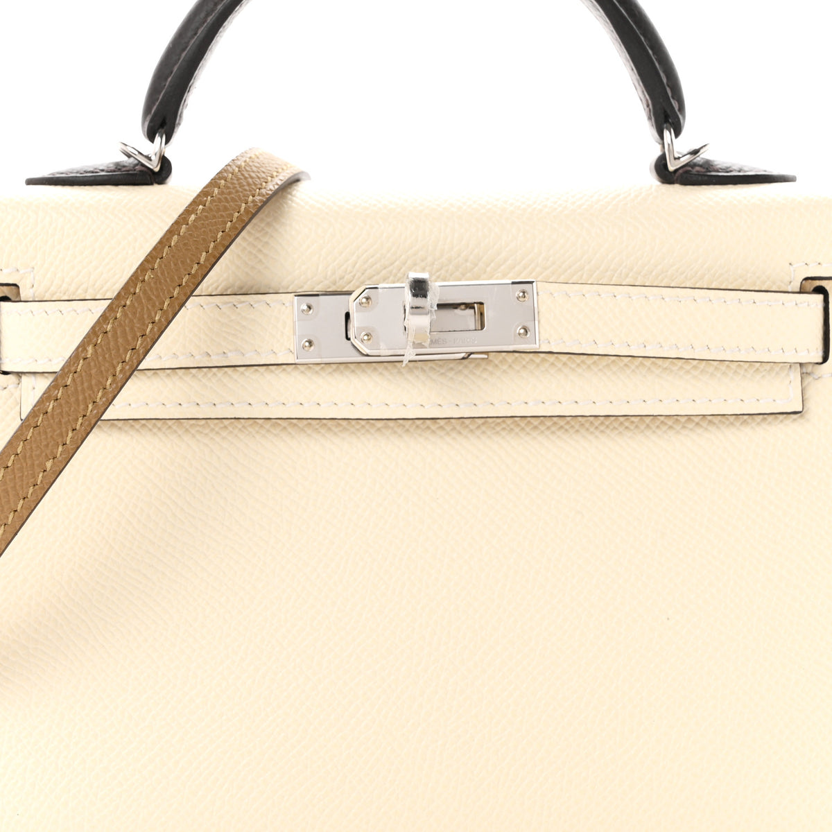Hermes Epsom Mini Kelly Sellier 20 Nata Terre Bai Brun 8 of 11