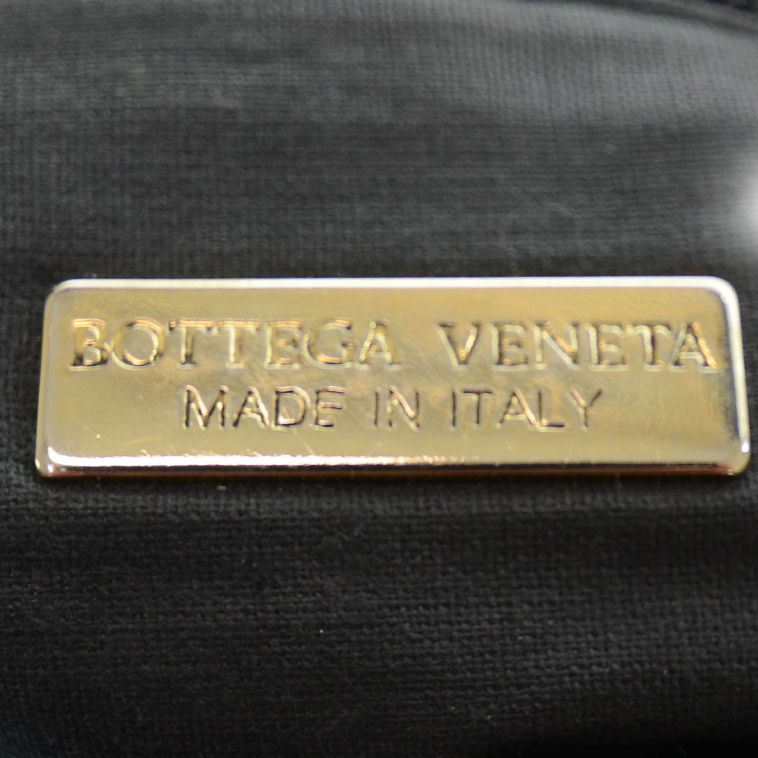 Bottega Veneta Vintage Patent Woven Shoulder Bag Black 8 of 9
