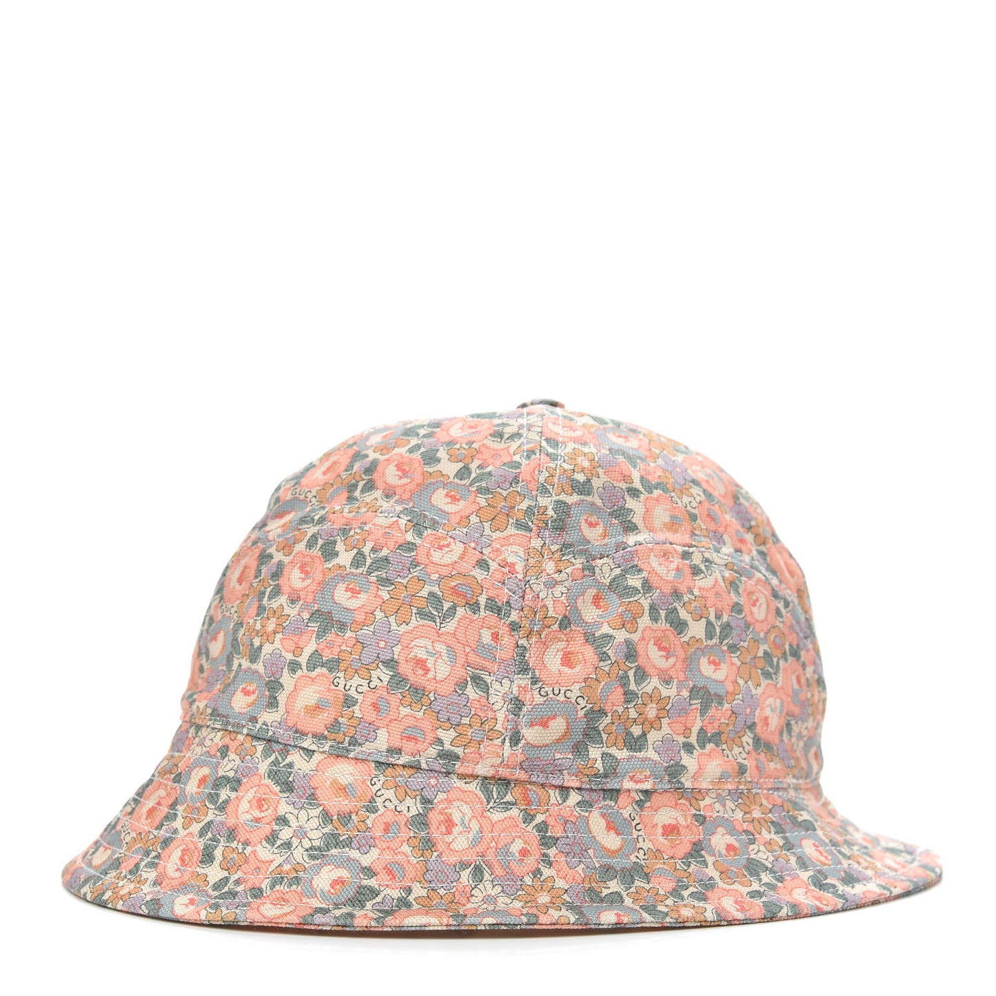 X LIBERTY OF LONDON Canvas Infinity Abbey Bucket Hat M Perfect Pink Ivory