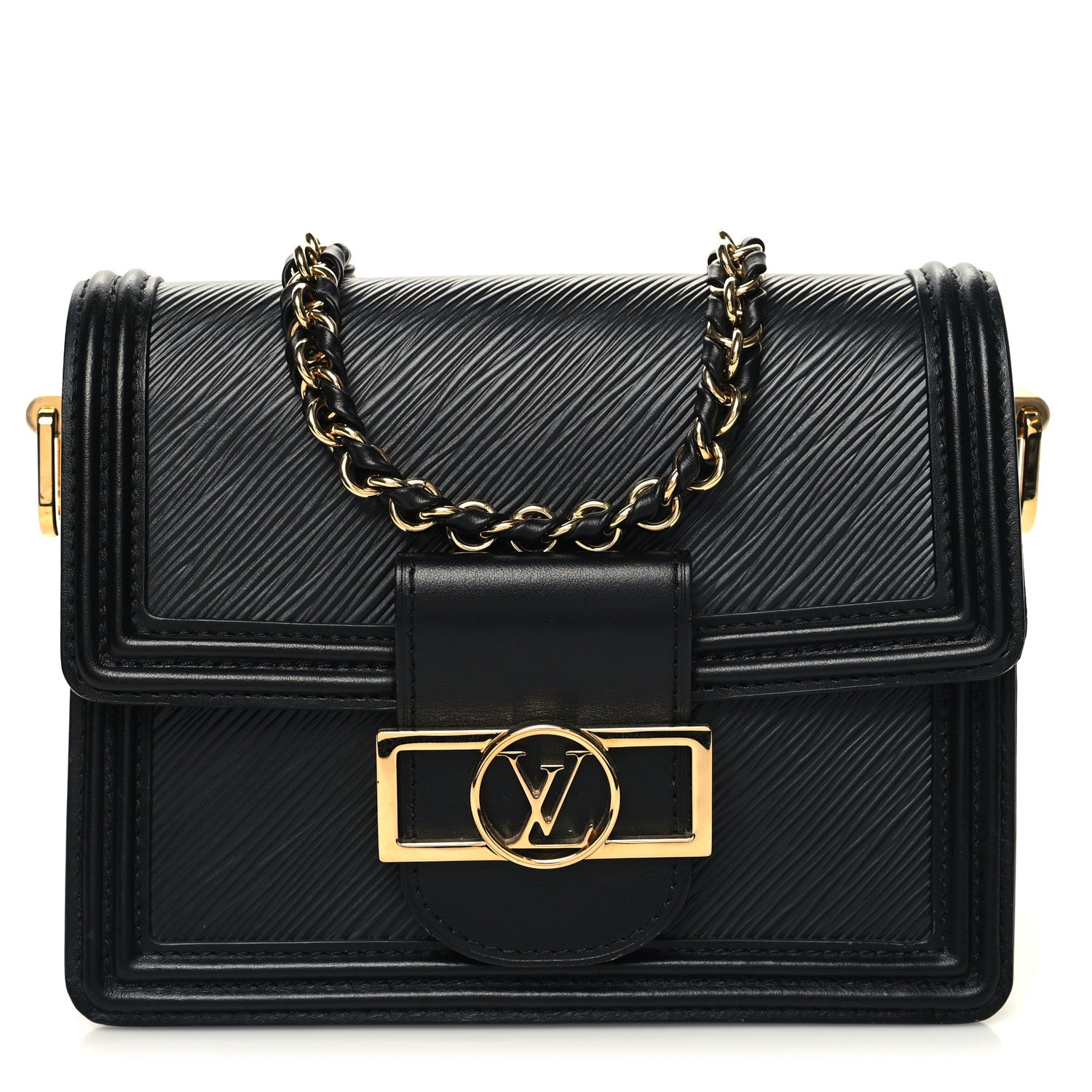 Louis Vuitton Epi Mini Dauphine Black 1 of 10