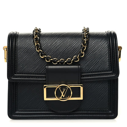 Louis Vuitton Epi Mini Dauphine Black 1 of 10