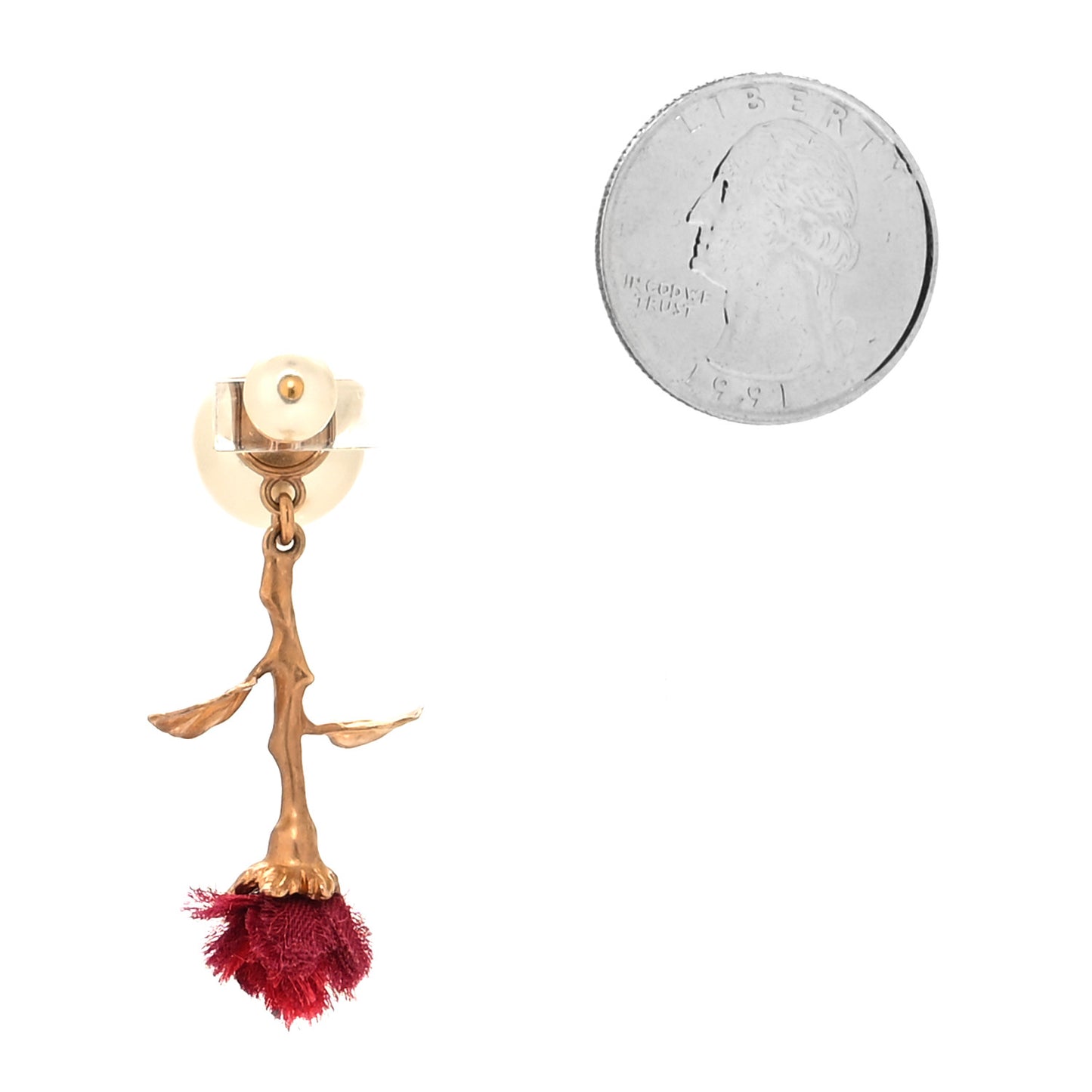 Pearl Flower Earring Gold