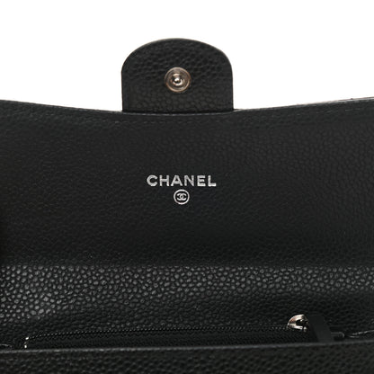 Chanel Caviar Quilted Small Flap Wallet Black 6 of 10