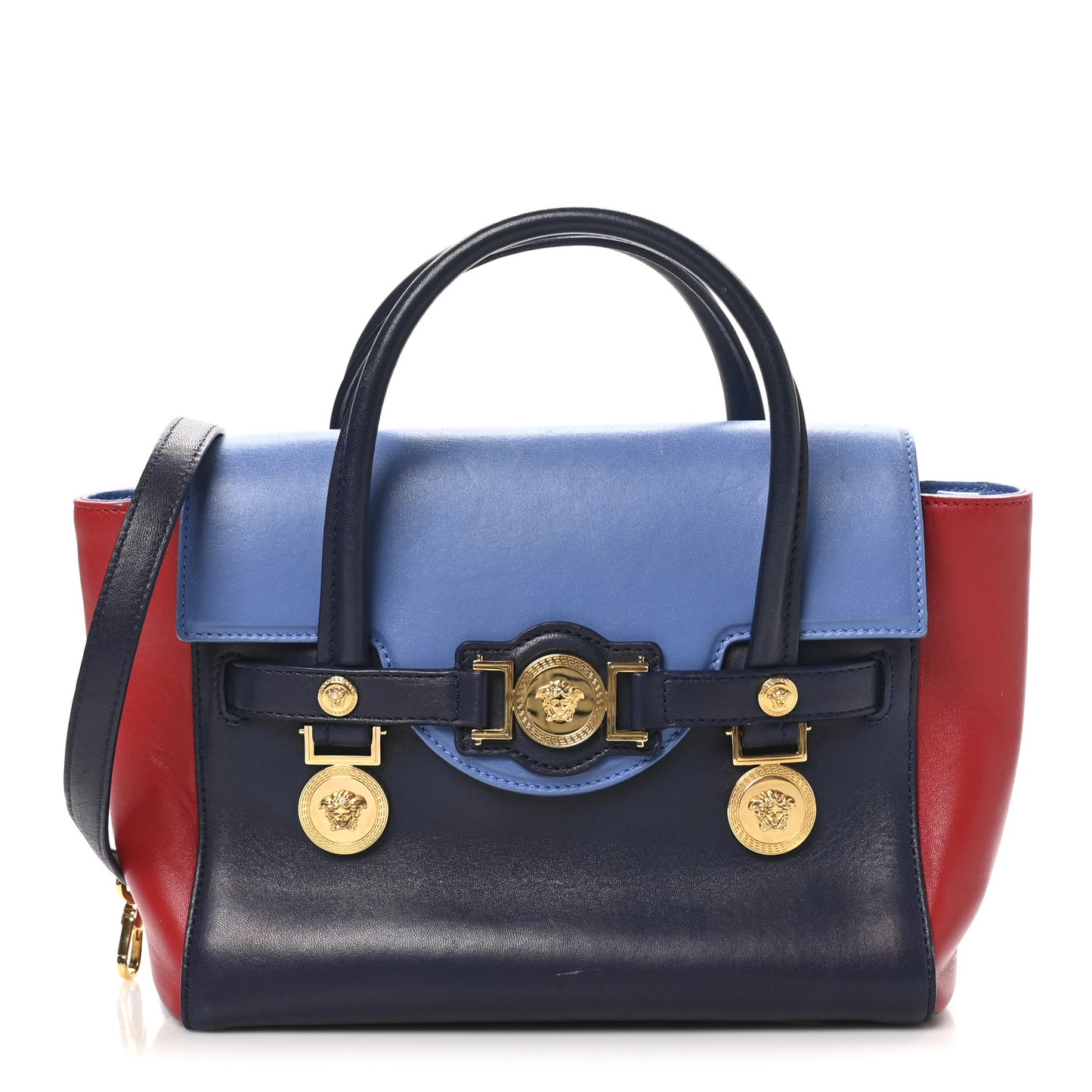 Nappa Signature Bag Blue Multicolor