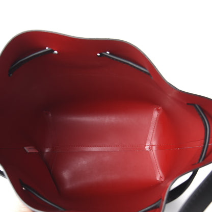 Mansur Gavriel Calfskin Mini Bucket Bag Black Flamma 5 of 10