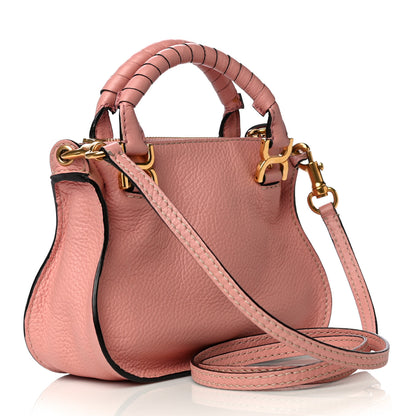 Chloe Calfskin Baby Marcie Satchel Fallow Pink 3 of 13