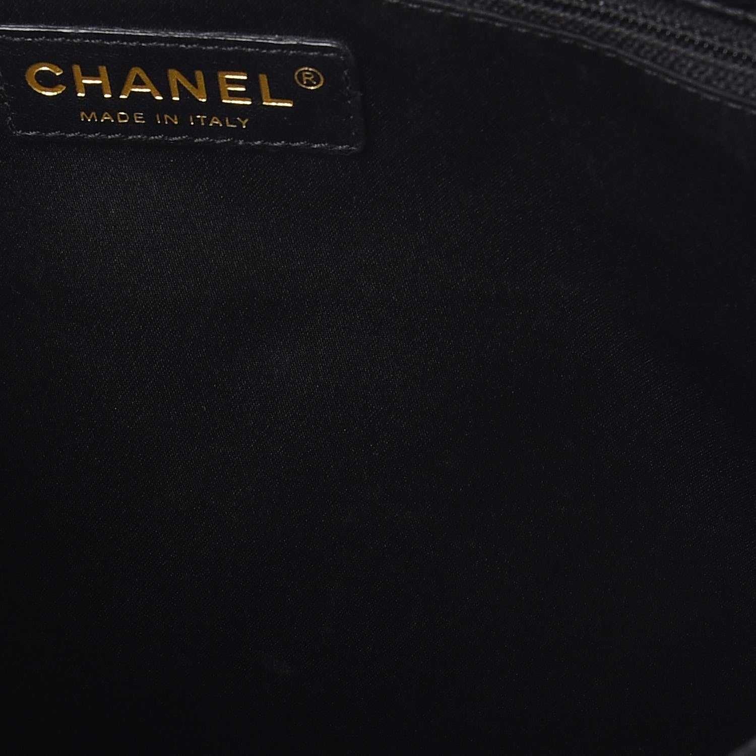 Chanel Caviar Quilted Grand Shopping Tote GST Black 8 of 15