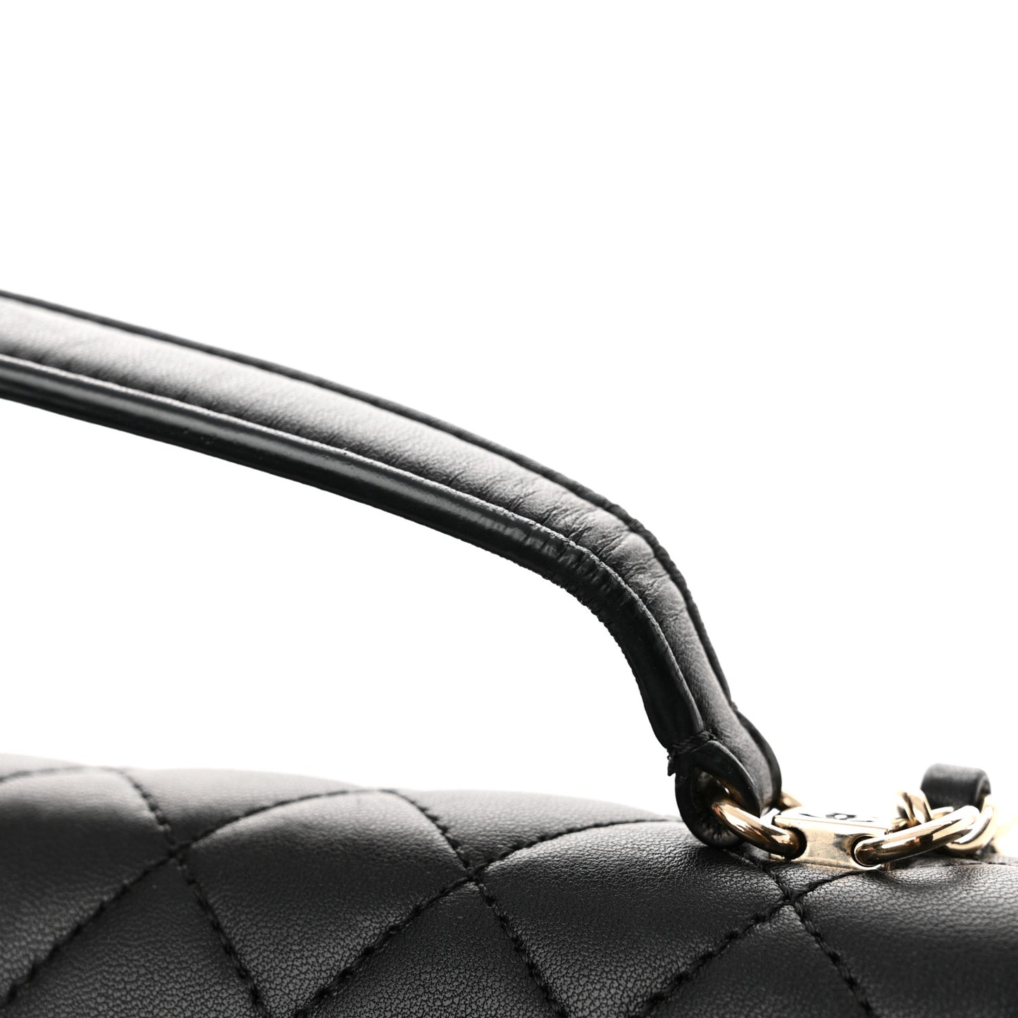 Lambskin Quilted Medium Citizen Chic Flap Black