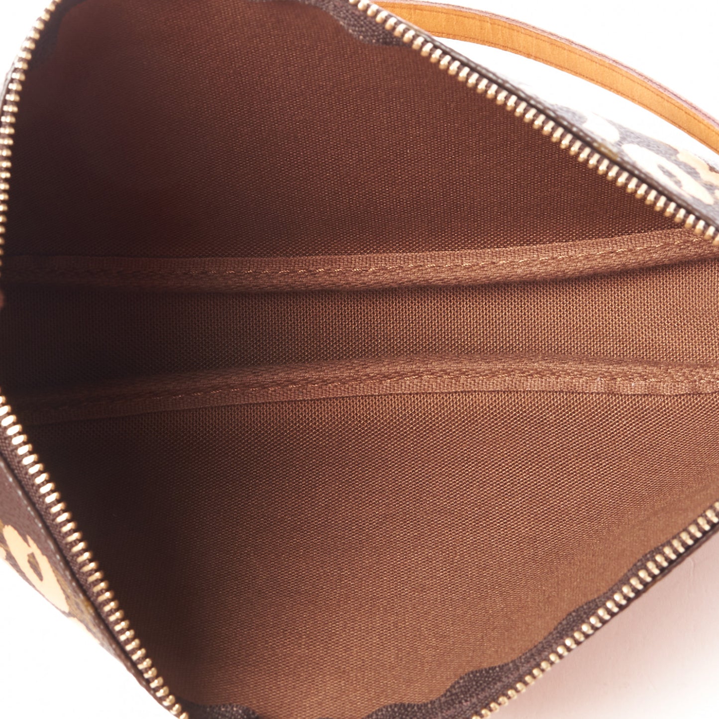 Monogram Graffiti Pochette Accessories Peach