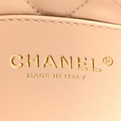 Chanel Shiny Calfskin Quilted Mini Chanel 22 White 6 of 9