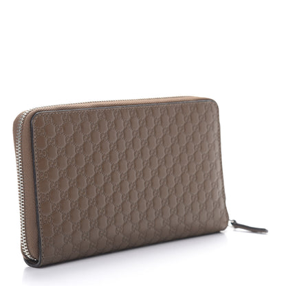 Gucci Microguccissima Large Zip Around Organizer Wallet Acero 3 of 7