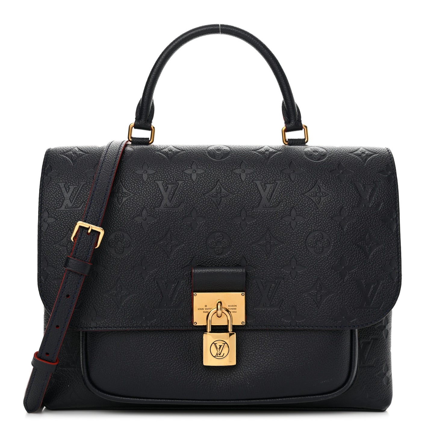 Empreinte Marignan Marine Rouge