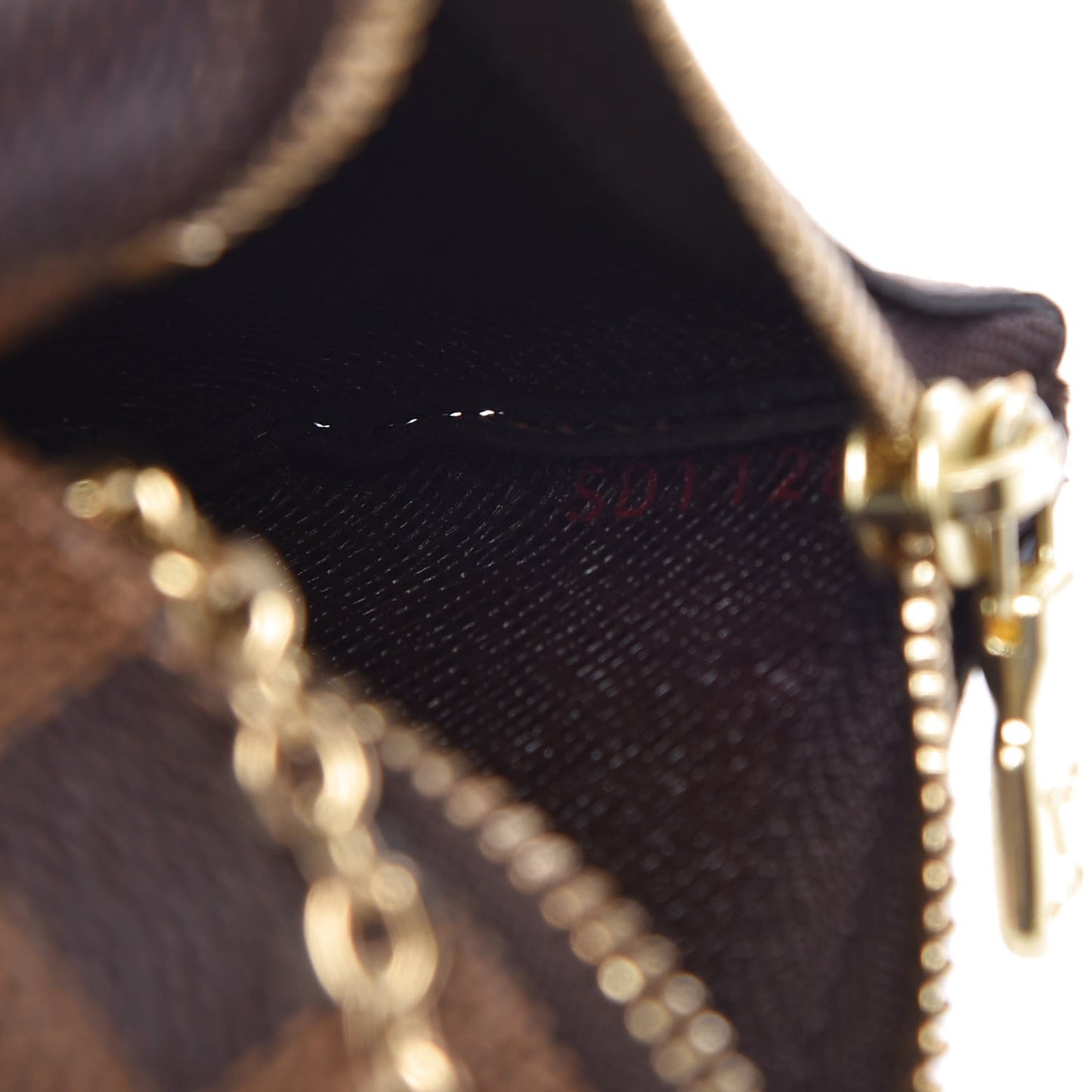 Damier Ebene Key Pouch