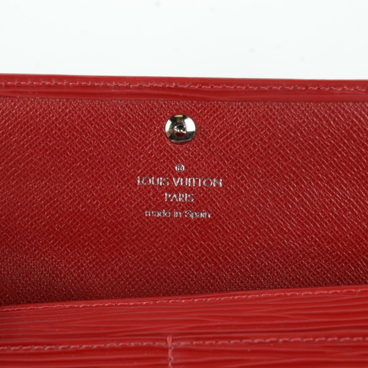 Epi Sarah Wallet Rouge