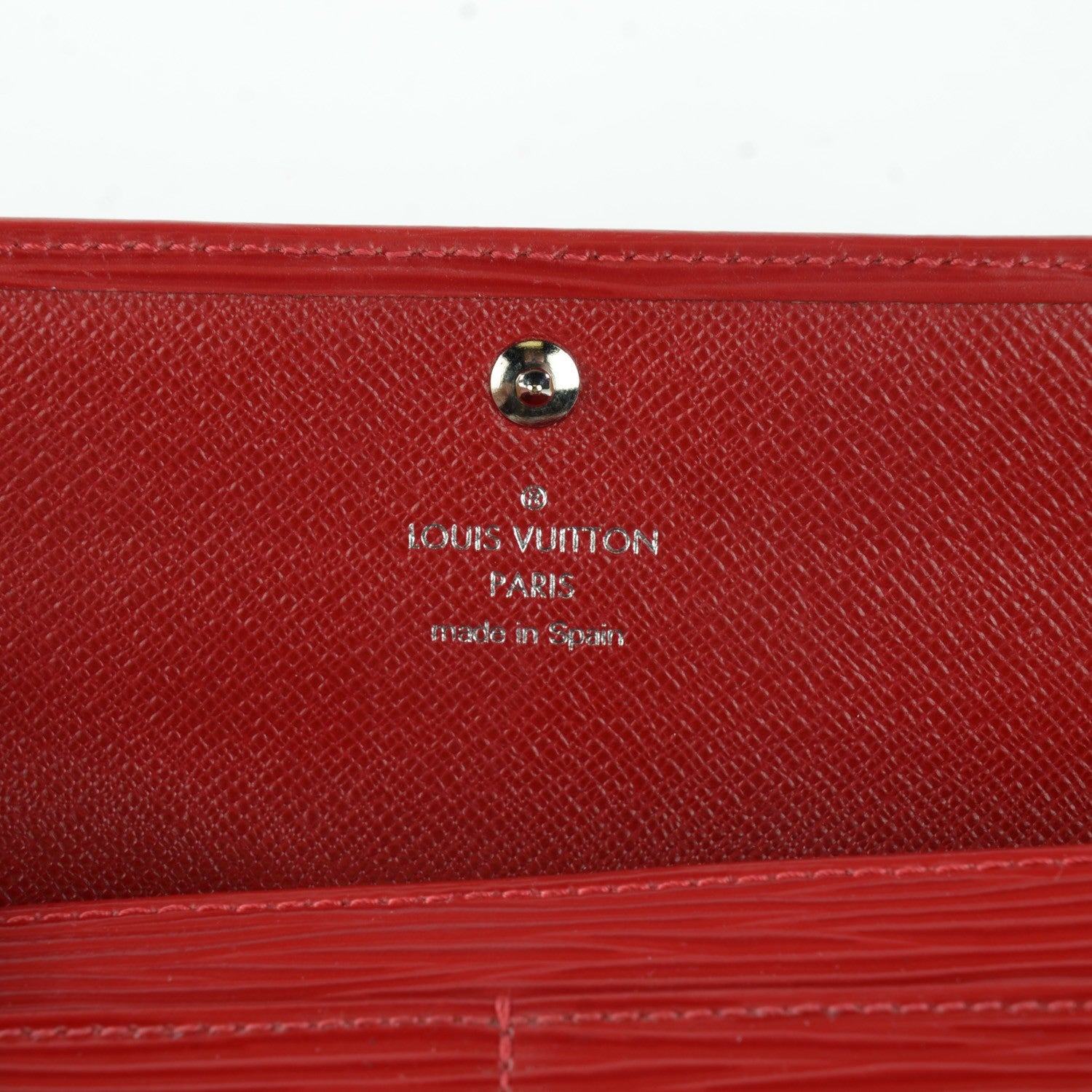 Louis Vuitton Epi Sarah Wallet Rouge 6 of 7