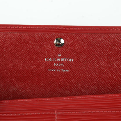 Louis Vuitton Epi Sarah Wallet Rouge 6 of 7