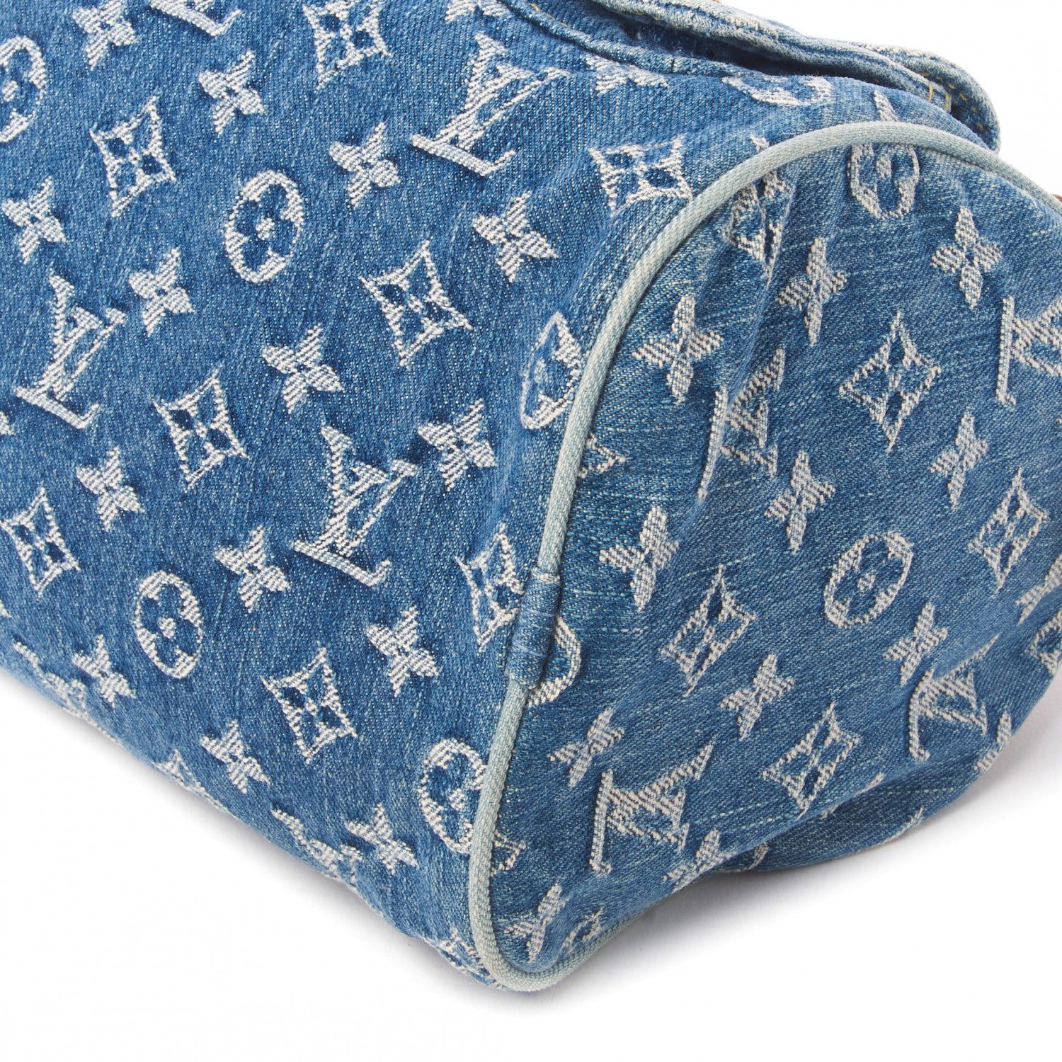 Louis Vuitton Monogram Denim Neo Speedy Blue 5 of 8