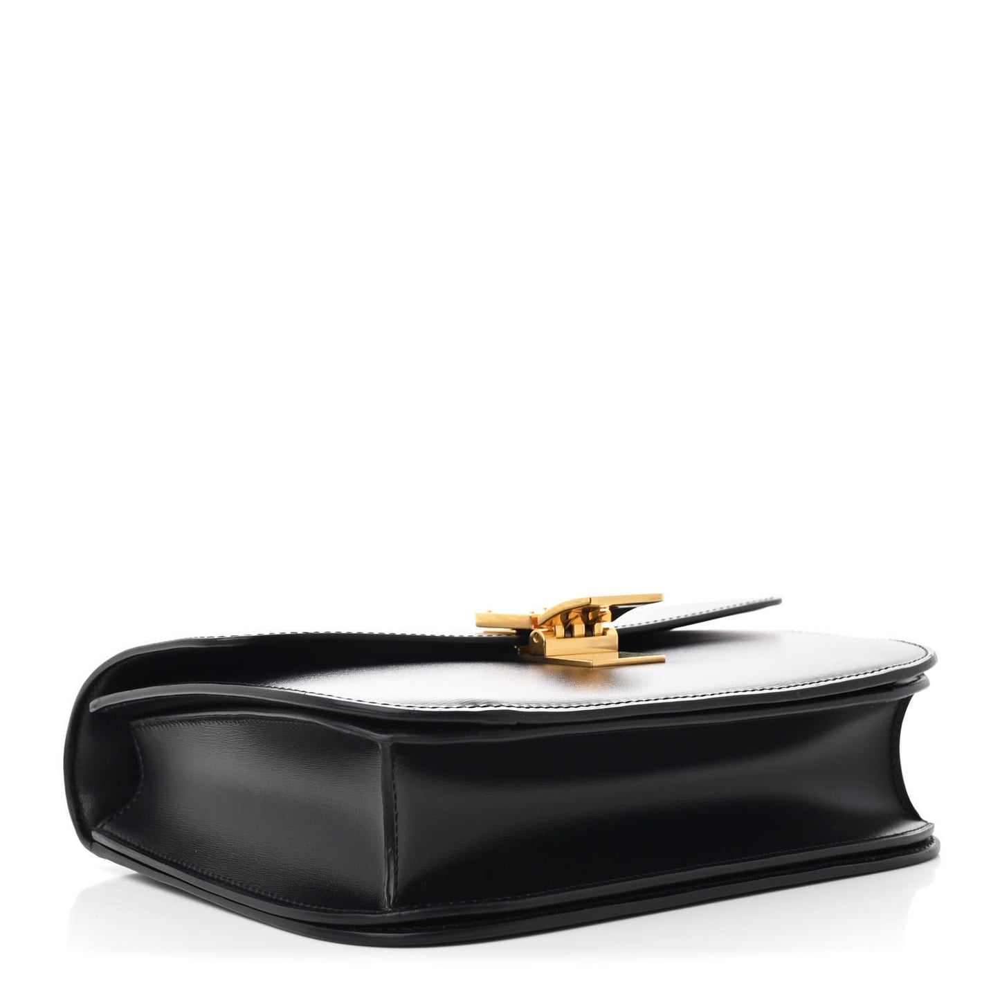 Box Calfskin Medium Classic Box Flap Black