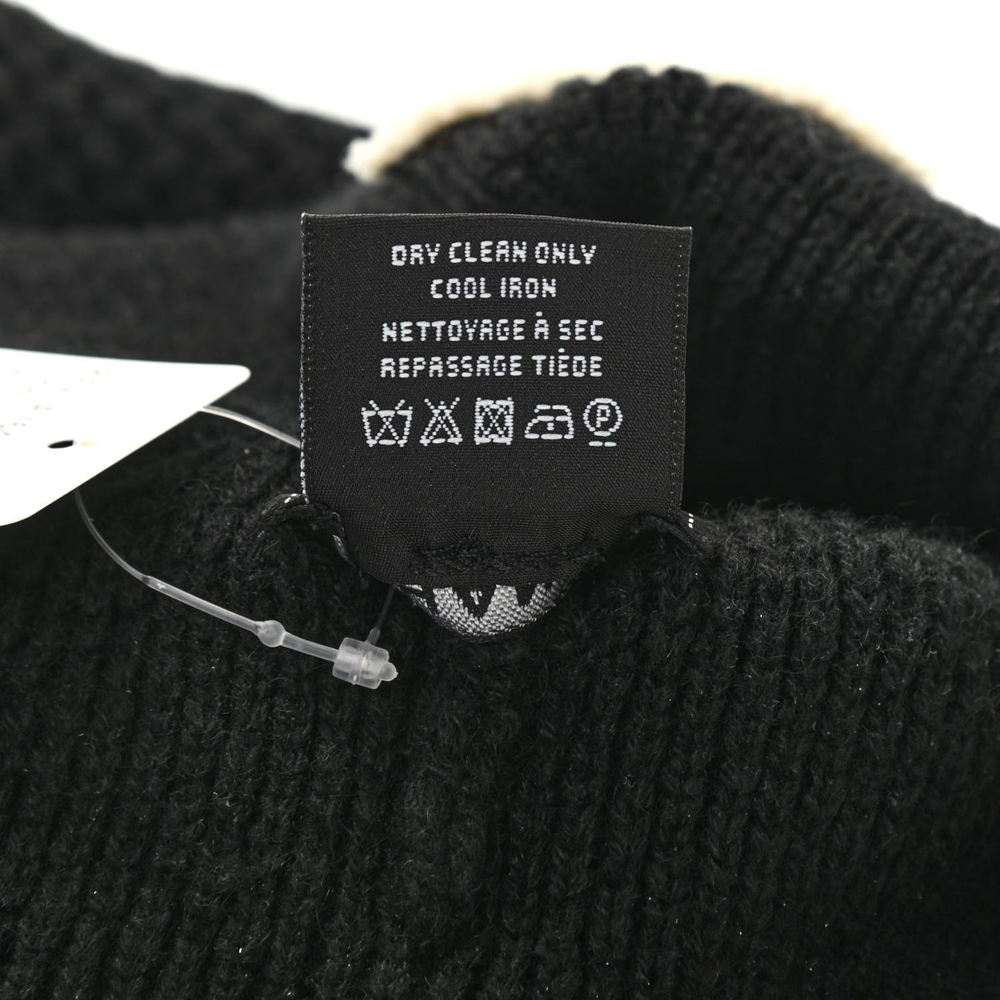 Cashmere CC Logo Beanie Hat Black