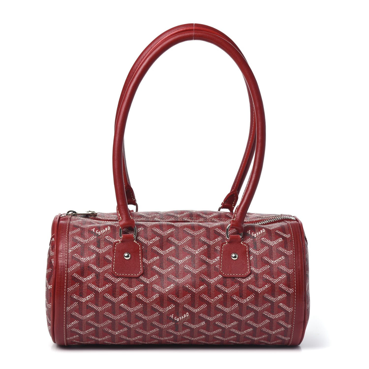 Goyard Goyardine Amakios PM Bowler Red 1 of 9
