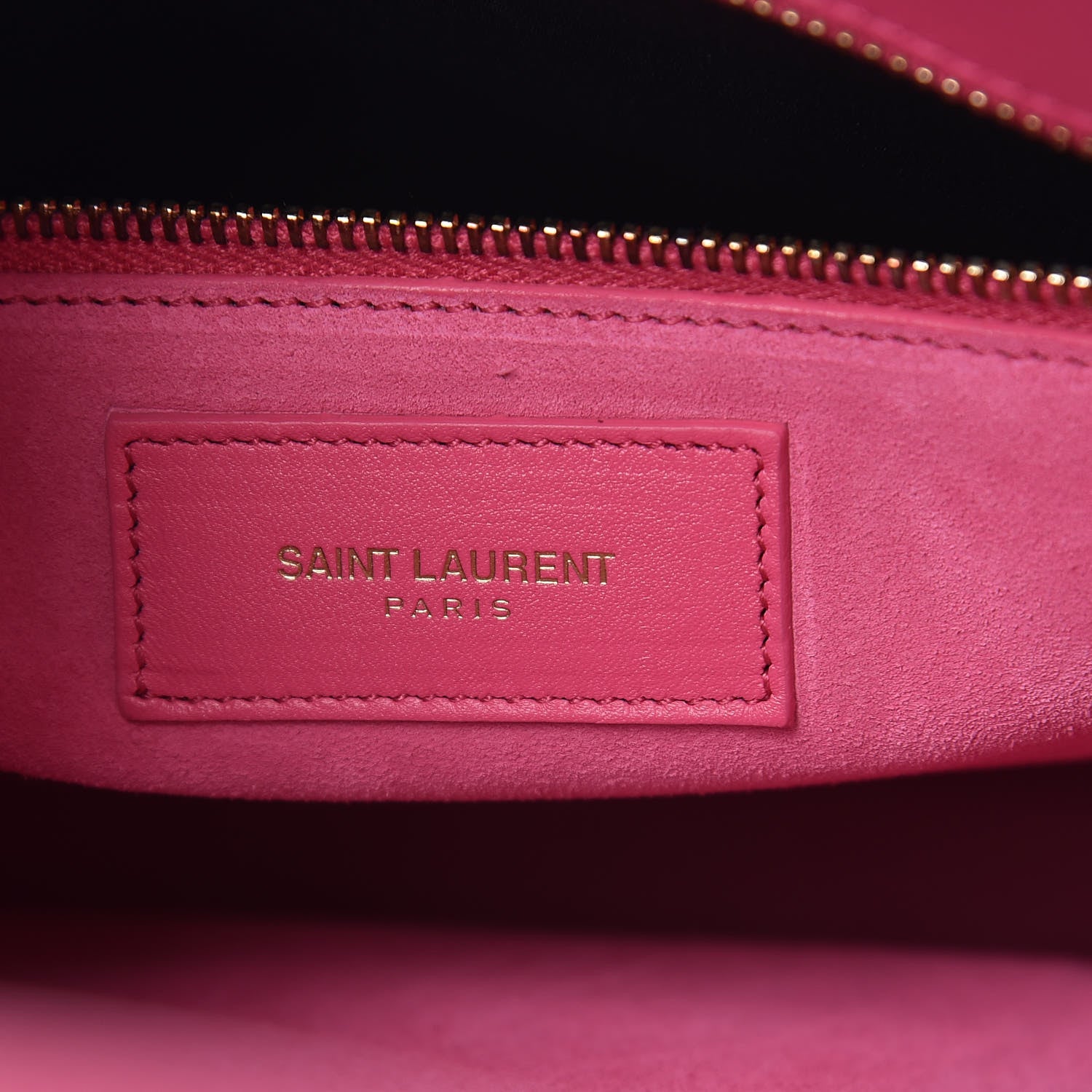 Saint Laurent Calfskin Small Sac De Jour Bubblegum 7 of 14