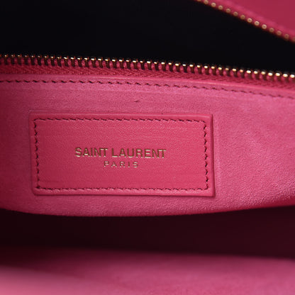 Saint Laurent Calfskin Small Sac De Jour Bubblegum 7 of 14