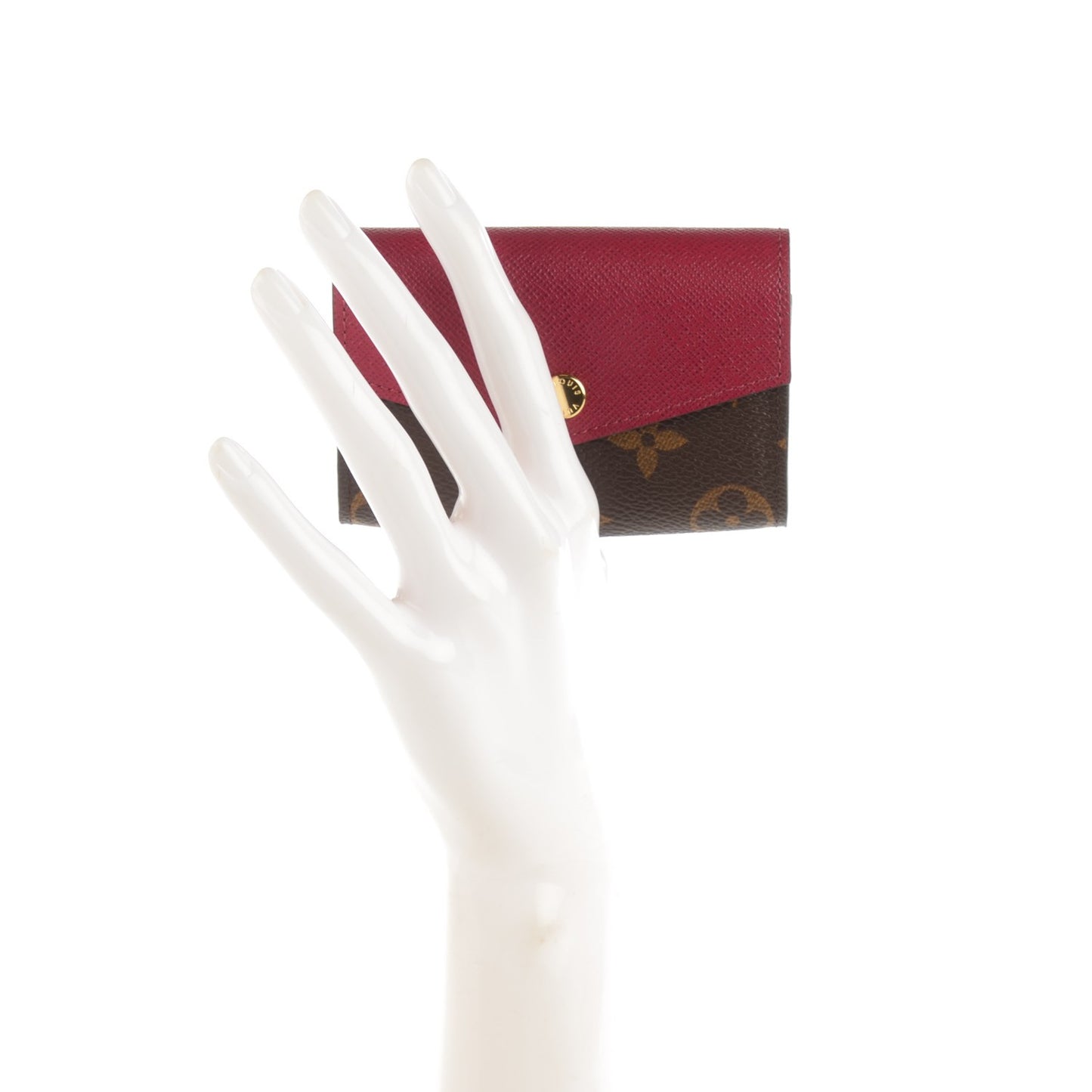 Monogram Sarah Multicartes Fuchsia