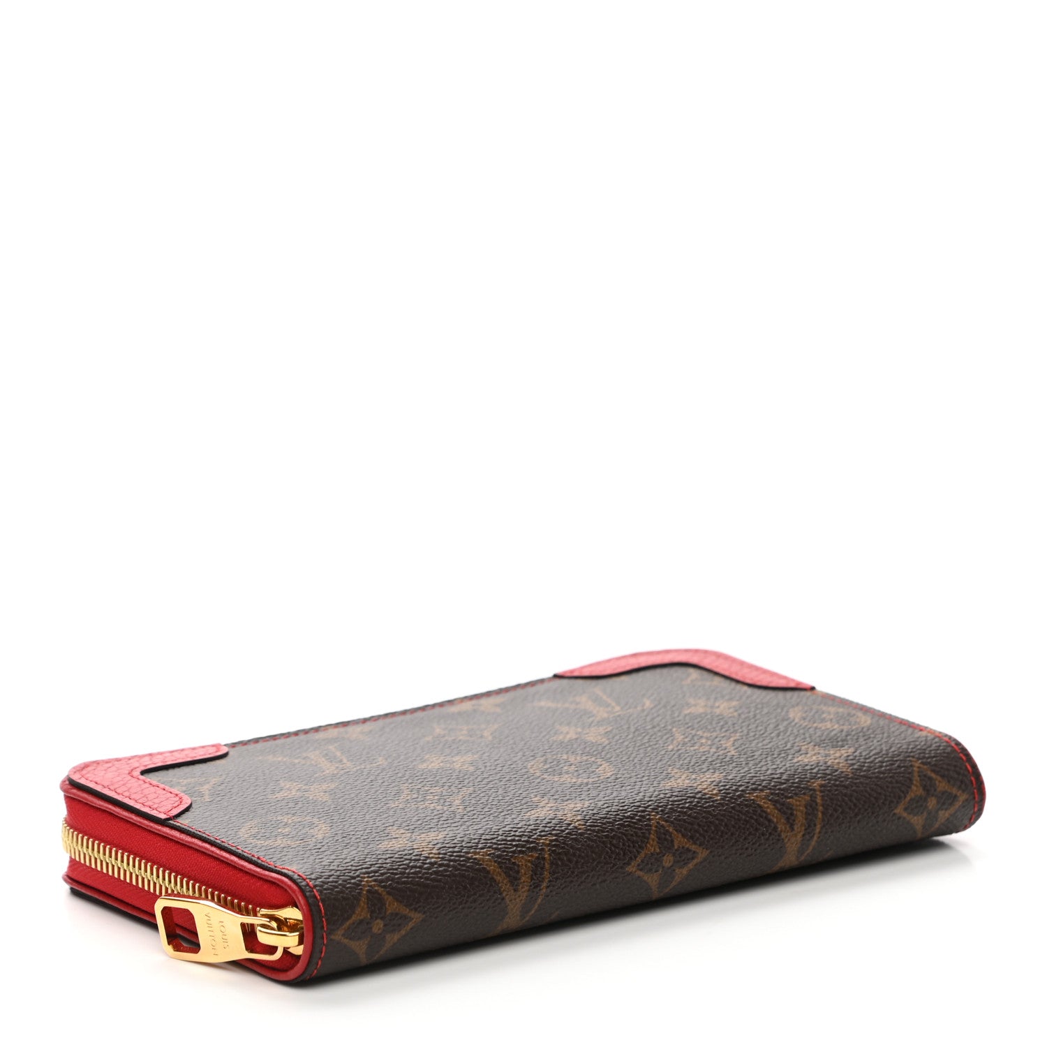Louis Vuitton Monogram Retiro Zippy Wallet Cherry 5 of 9