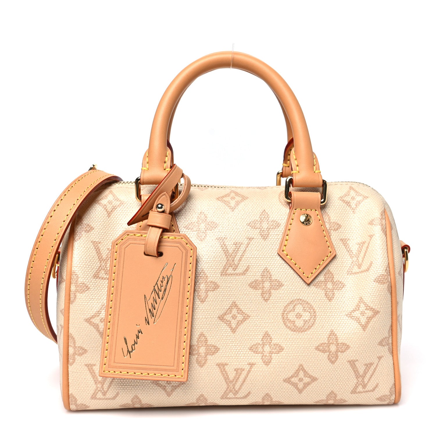 Louis Vuitton Monogram Origine Lin Speedy Bandouliere 20 Linen 1 of 8