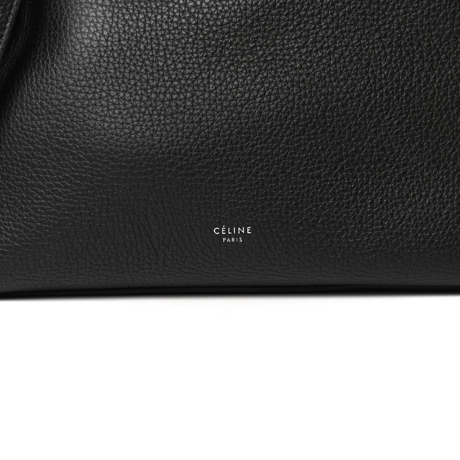 Celine Supple Grained Calfskin Small Long Strap Big Bag Black 7 of 13