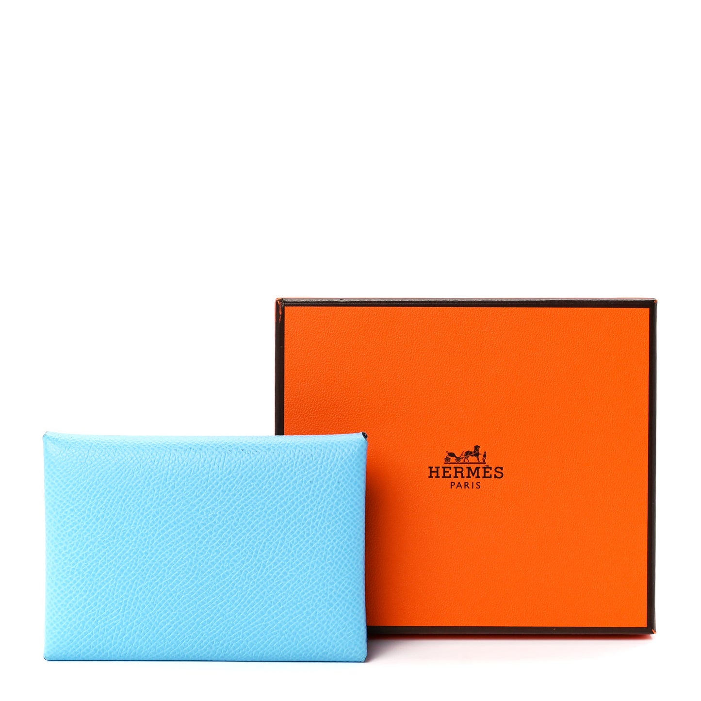Epsom Calvi Duo Card Case Celeste
