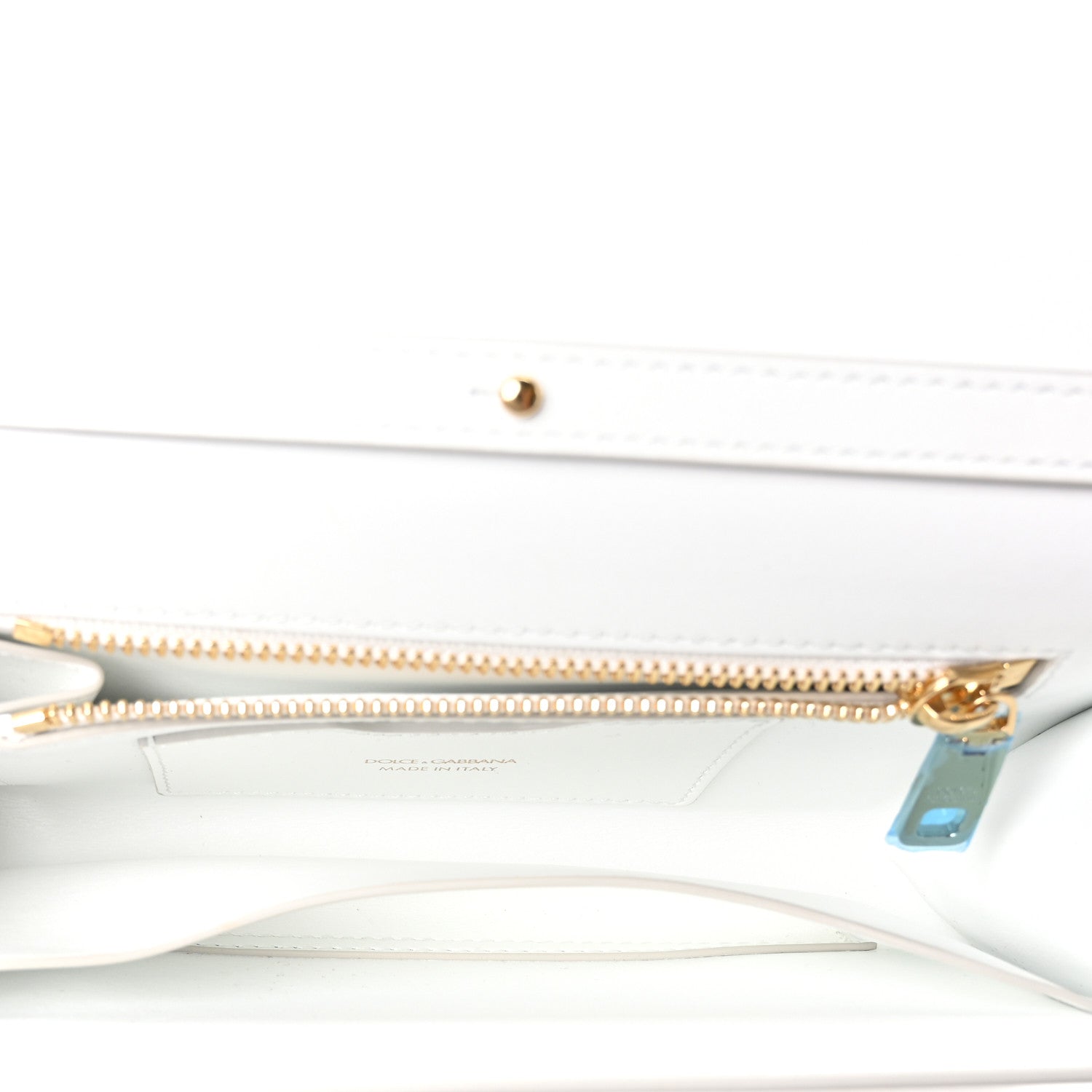 Dolce & Gabbana Calfskin DG Millennials Crossbody Bag White 5 of 9