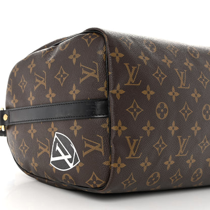 Louis Vuitton Monogram My World Tour Speedy Bandouliere 30 Black 9 of 13