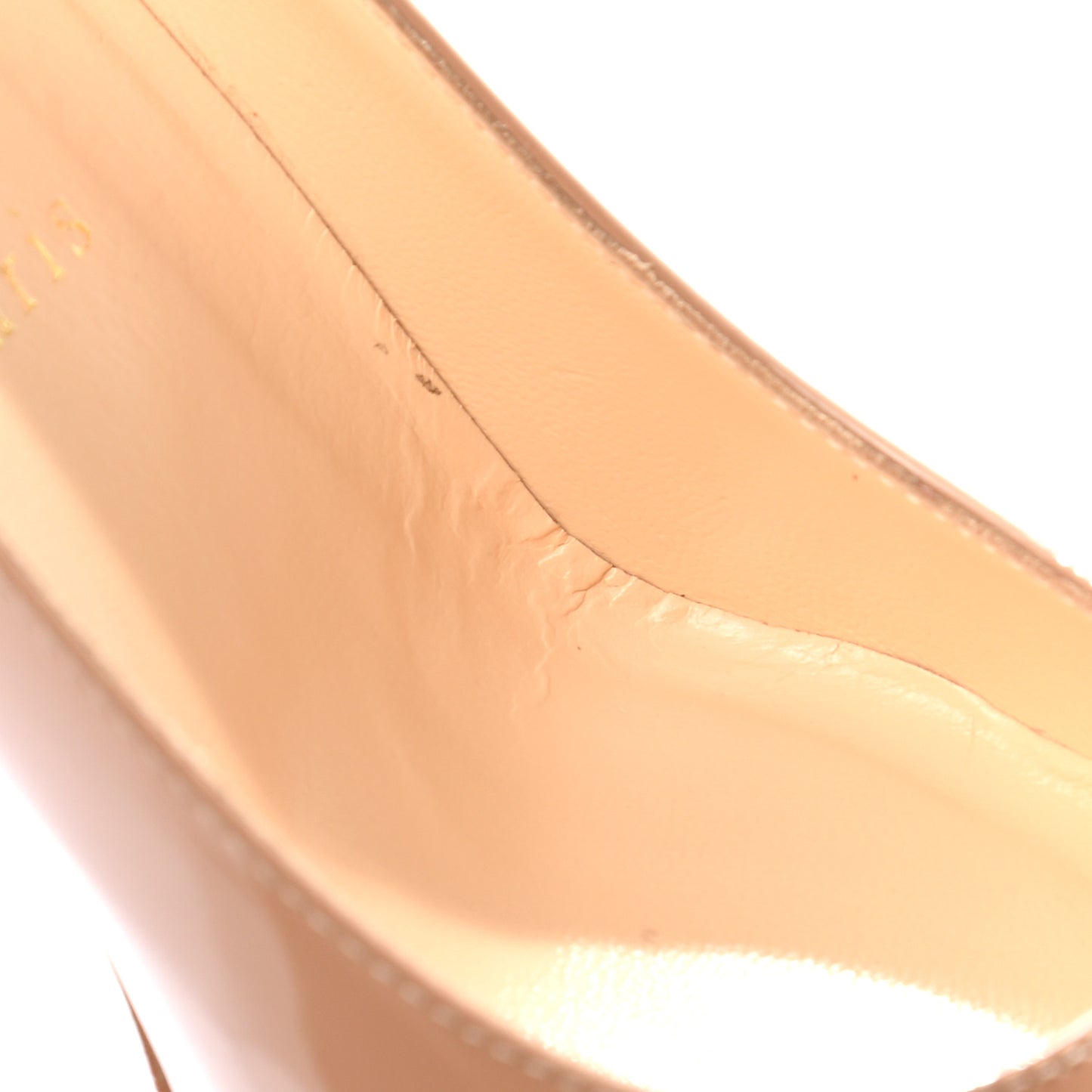 Patent Decollete 554 85 Pumps 35 Nude