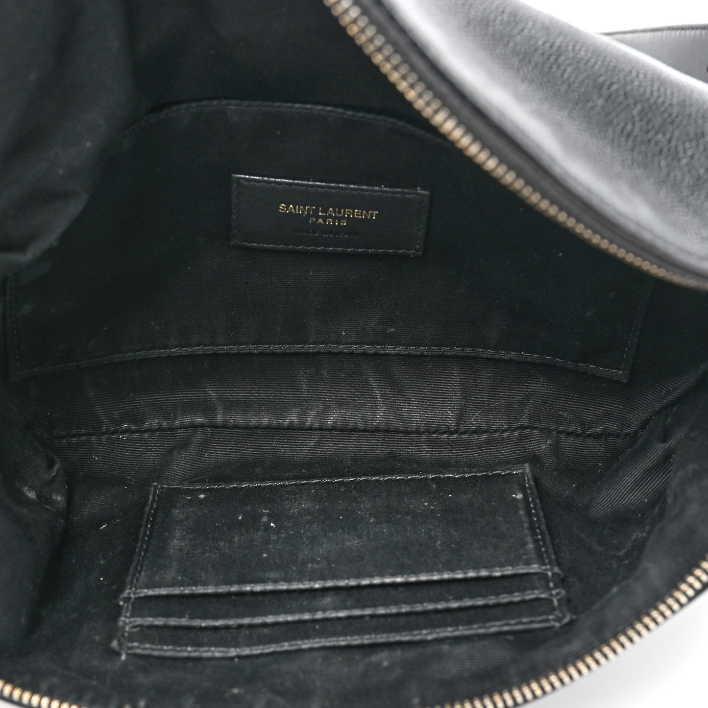 Grain De Poudre Monogram Belt Bag Black