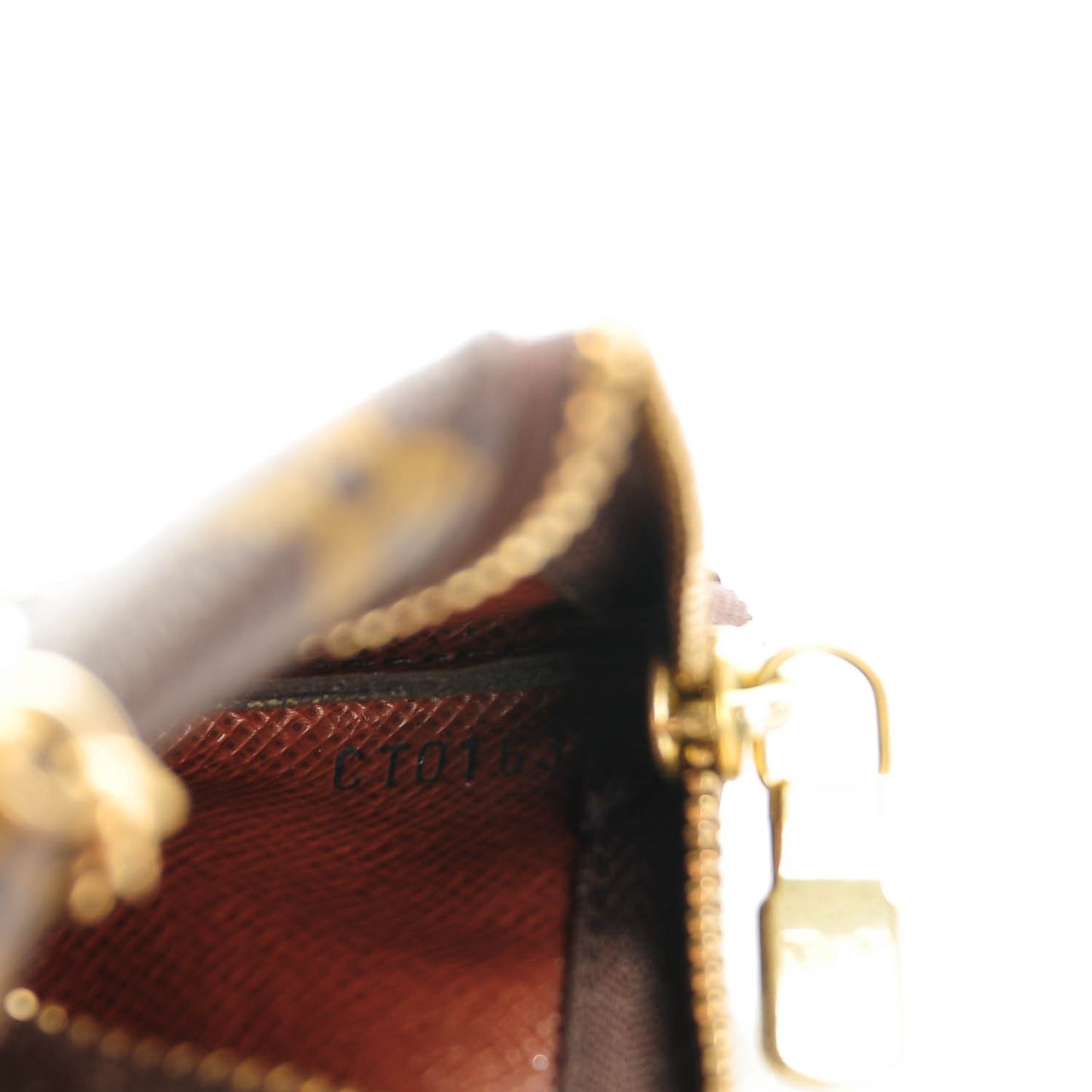 Monogram Key Pouch
