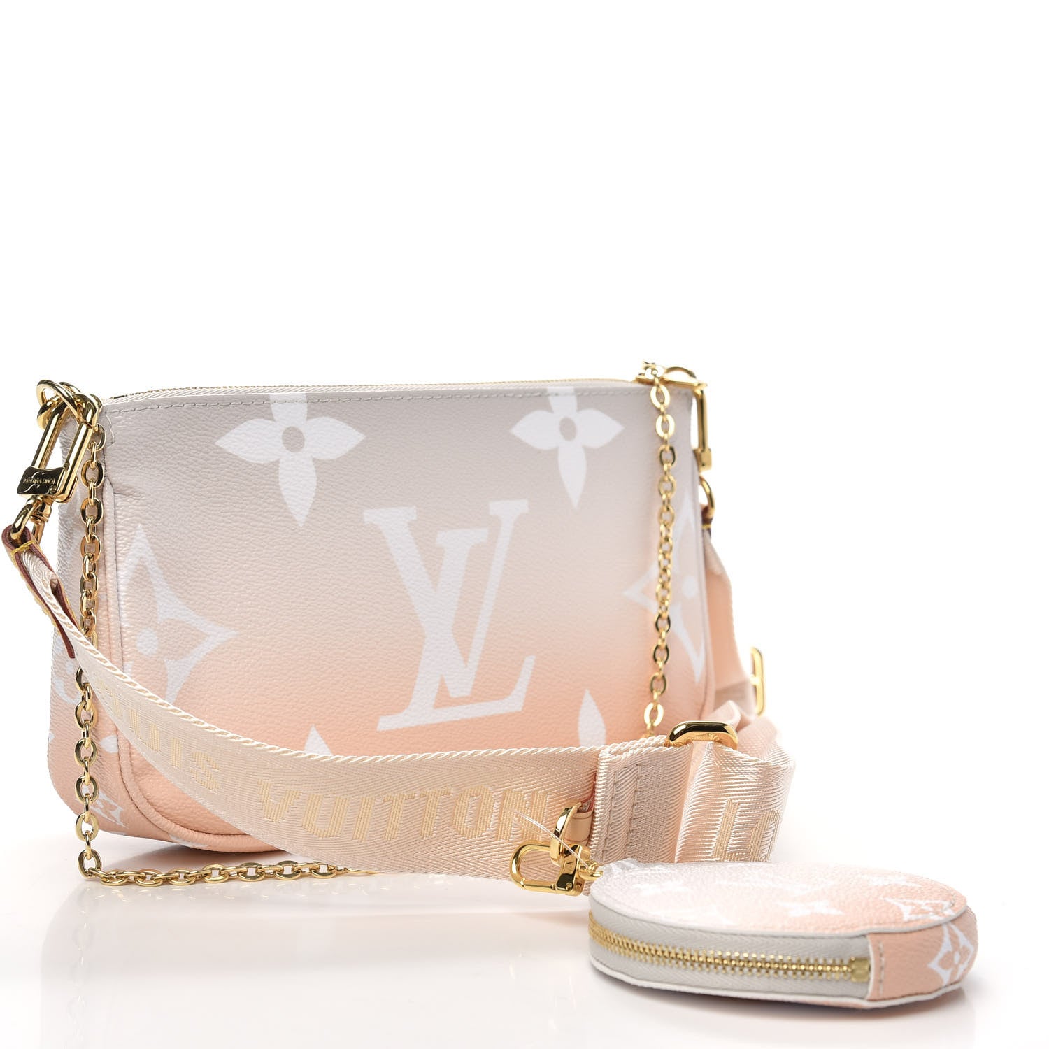 Louis Vuitton Monogram Giant By The Pool Multi Pochette Accessories Brume 3 of 8