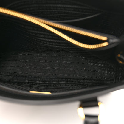Prada Saffiano Lux Medium Tote Black 6 of 14