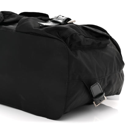Prada Nylon Vela Medium Backpack Black 10 of 15