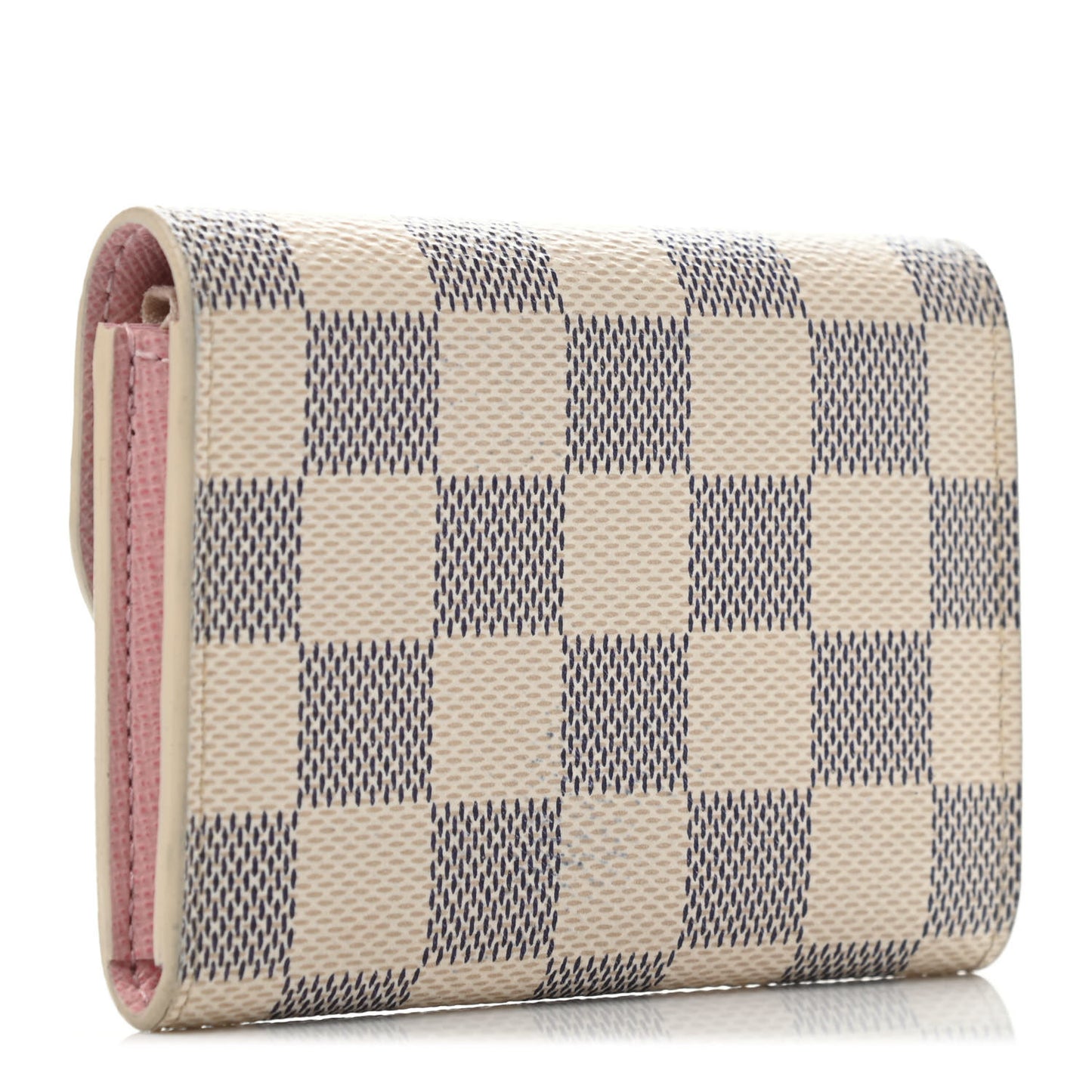 Damier Azur Rosalie Coin Purse Rose Ballerine